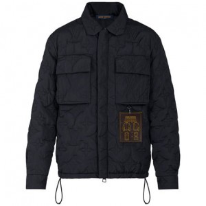 ルイヴィトン LV メンズ モノグラムパデッドライトブルゾン 1A5VAM