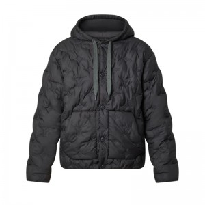 LOUIS VUITTON モノグラムキルテッドフーデッドブルゾン ロゴ 1AB5FQ
