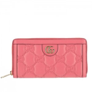 グッチ財布コピー GUCCI GGマトラッセ ジップアラウンドウォレット 長財布 ピンク 723784 UM8IG 6627