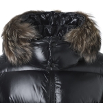 モンクレール MONCLER ダウンジャケット ブラック mayafur 1a00171 68950 999