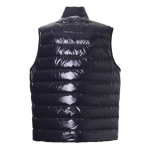 モンクレール MONCLER ダウンベスト ブルー usedom 1a00036 595p7 7a9