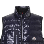 モンクレール MONCLER ダウンベスト ブルー usedom 1a00036 595p7 7a9