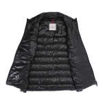 モンクレール MONCLER ダウンベスト ブルー usedom 1a00036 595p7 7a9