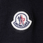モンクレール激安 MONCLER ダウン切り替え ニットブルゾン ブラック メンズ 9b00024 m1121 999