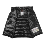 モンクレール MONCLER ダウンベスト ブラック メンズ aube 1a00079 595zj 999