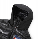 モンクレール激安 グルノーブル MONCLER GRENOBLE ダウンジャケット ブラック メンズ marcassin 1a00049 54an2 999