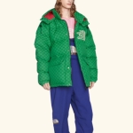THE NORTH FACE GUCCI GGキャンバス ダウンコート 670766 Z8APX 3421