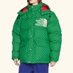 THE NORTH FACE GUCCI GGキャンバス ダウンコート 670766 Z8APX 3421