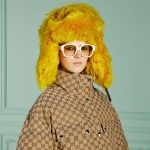 GUCCI GGコットンキャンバス ダウンジャケット 717558 Z9AAR 2184
