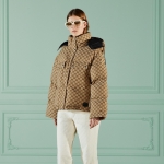 GUCCI GGコットンキャンバス ダウンジャケット 717558 Z9AAR 2184