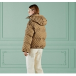GUCCI GGコットンキャンバス ダウンジャケット 717558 Z9AAR 2184