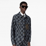 Louis Vuitton ディストーテッドダミエデニムジャケット 1A8WBK