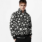 ルイヴィトン LV × YK 草間彌生 ドット フリースブルゾン 1AB6HE