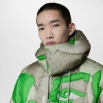 LouisVuitton×パッチワークポートレートパッファー 1ABZEU