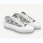 ルイヴィトン モノグラム LOUIS VUITTON スニーカー ステラー 黒 白 靴 1A8NN4