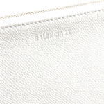 バレンシアガ ドキュメントケース ホワイト POUCH L VILLE 575215 0OTII 9000 WHITE BLACK