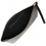 バレンシアガ ドキュメントケース ブラック CASH HANDLE POUCH L 594350 1IZCM 1090 BLACK/L WHITE