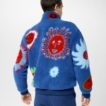 ルイ・ヴィトン LV × YK フェイスジップフリースブルゾン 1AB6X1