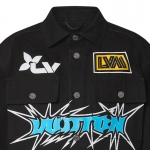 ルイ・ヴィトン Printed レーシングアーバン デニムジャケット 1ABJ7X