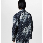 Louis Vuitton フラワーモノグラム デニム ジャケット 1AF748
