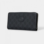 グッチ GUCCI インターロッキングG ジップアラウンドウォレット 673003 92TCN 1000