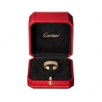 カルティエリング ラブ パヴェ ダイヤ YG イエローゴールド 18K  B4083300