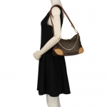 ルイヴィトンLOUIS VUITTON  レディース ブーローニュ NM ナチュラル ショルダーバッグ M45832