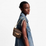 ルイヴィトン Louis Vuitton ミニ バムバッグ モノグラム M82335