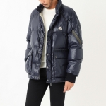 モンクレール MONCLER ダウンジャケット ブルー martineau 1a00122 595hm 778