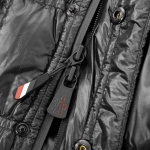 激安モンクレール グルノーブル MONCLER GRENOBLE ダウンジャケット ブラック raffort 1a00007 539yl 999