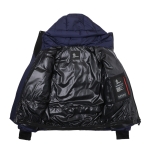モンクレール グルノーブル MONCLER GRENOBLE フーデッド ダウンジャケット ブルー メンズ isorno 1a00015 5399e 764