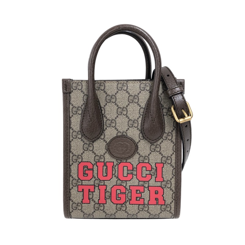 グッチ TIGER GG ミニ トートバッグ 671623 US7EC 2526