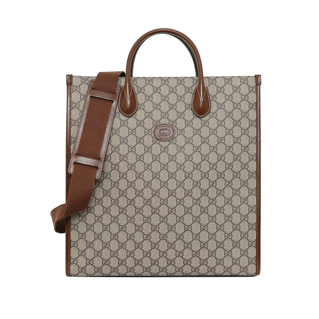 グッチ GUCCI インターロッキングG ミディアム トートバッグ 674155 92THG 8563