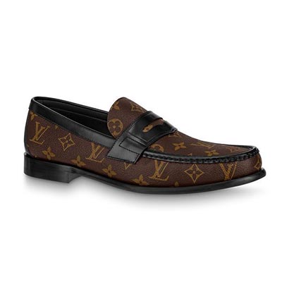Louis Vuitton LVローファー・ライン ローファー ブラウン 1A9092