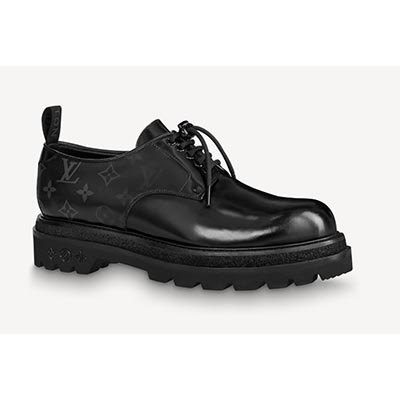 Louis Vuitton モノグラム LV ブラック シューズ 1A8JEB