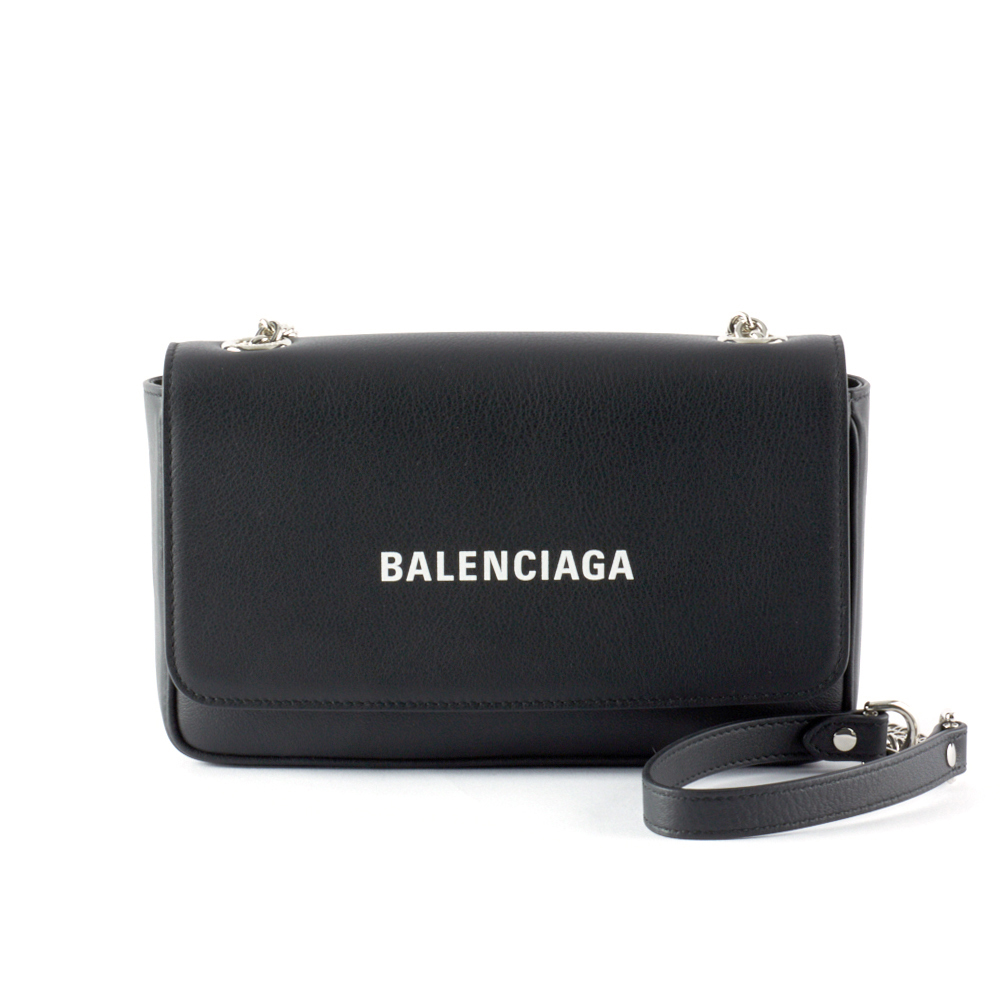 バレンシアガショルダーバッグ EVERYDAY L CHAIN WALLET エブリデイ L チェーンウォレット 537387DLQ4N1000 レディース