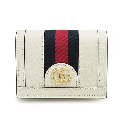 グッチ カードケース 名刺入れ コインケース 小銭入れ 財布 オフィディア ウェブストライプ GUCCI OPHIDIA 523155 DJ2DG 8454​
