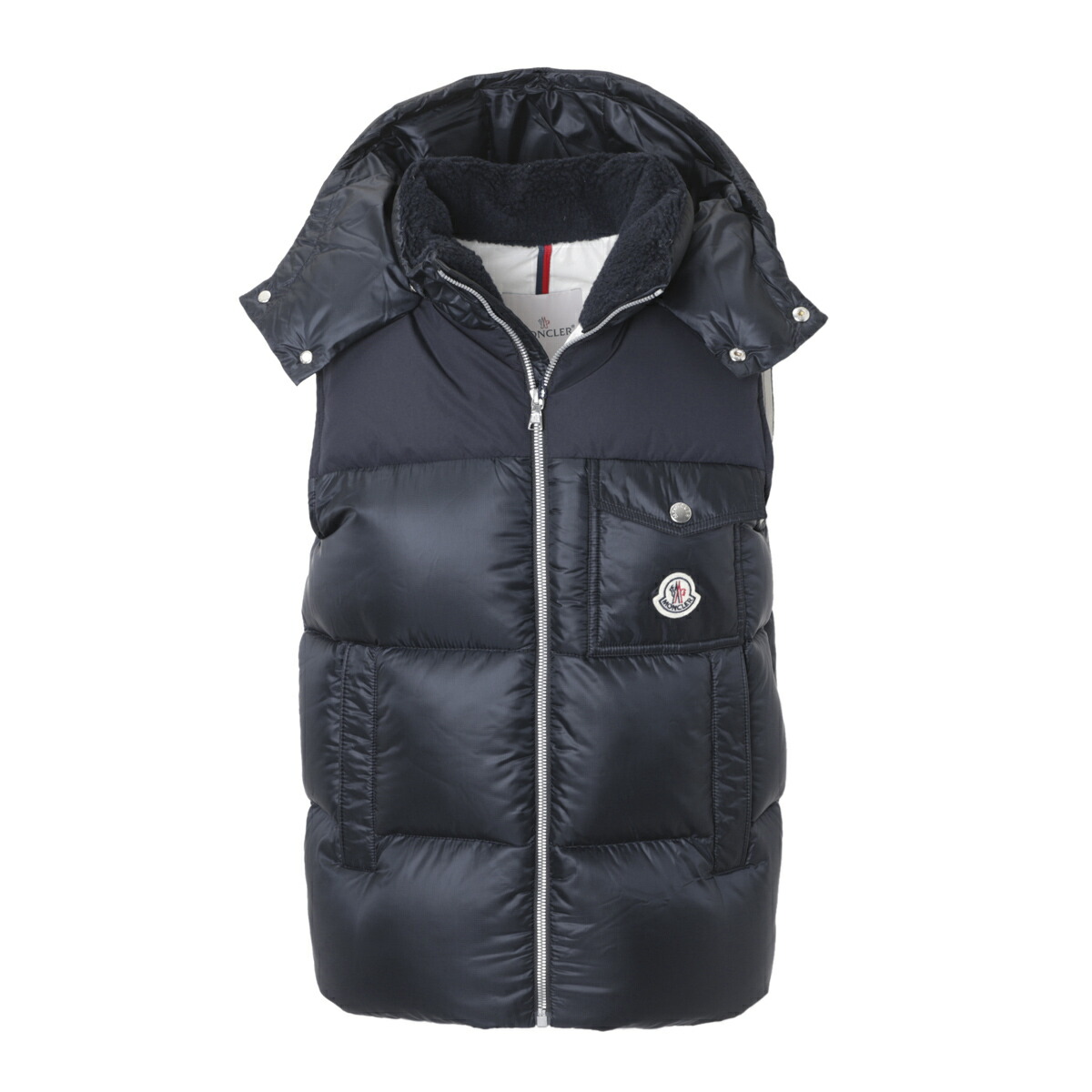 モンクレール MONCLER ダウンベスト ブルー レディース oust 1a00043 5967g 776