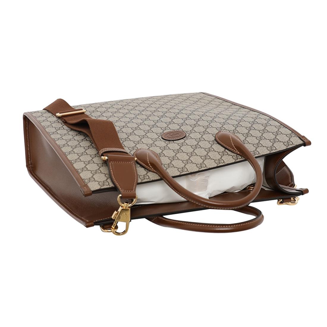 グッチ GUCCI インターロッキングG ミディアム トートバッグ 674155 92THG 8563