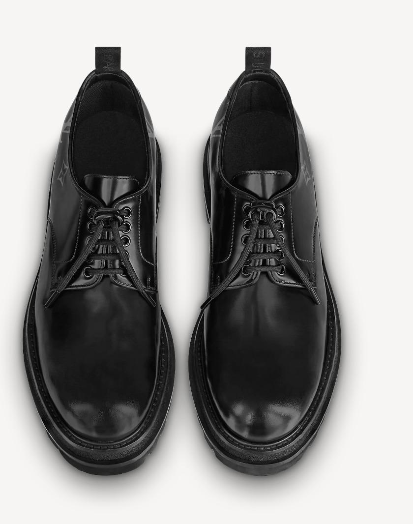 Louis Vuitton モノグラム LV ブラック シューズ 1A8JEB
