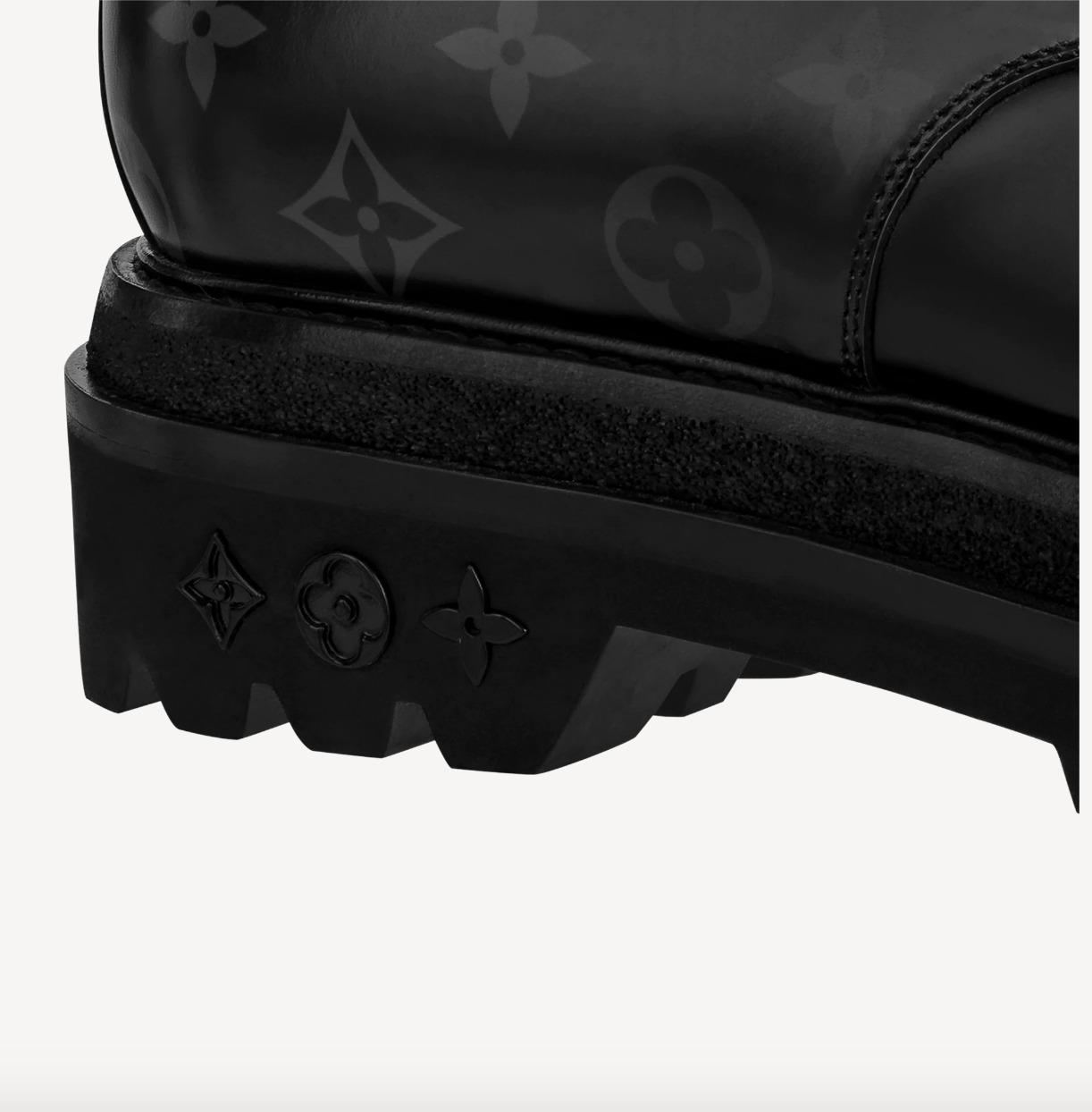 Louis Vuitton モノグラム LV ブラック シューズ 1A8JEB