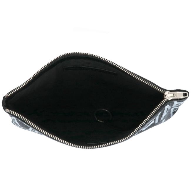 バレンシアガ バッグ メンズ CARRY CLIP M クラッチバッグ NERO/NATUREL 535532-0EE12-1080