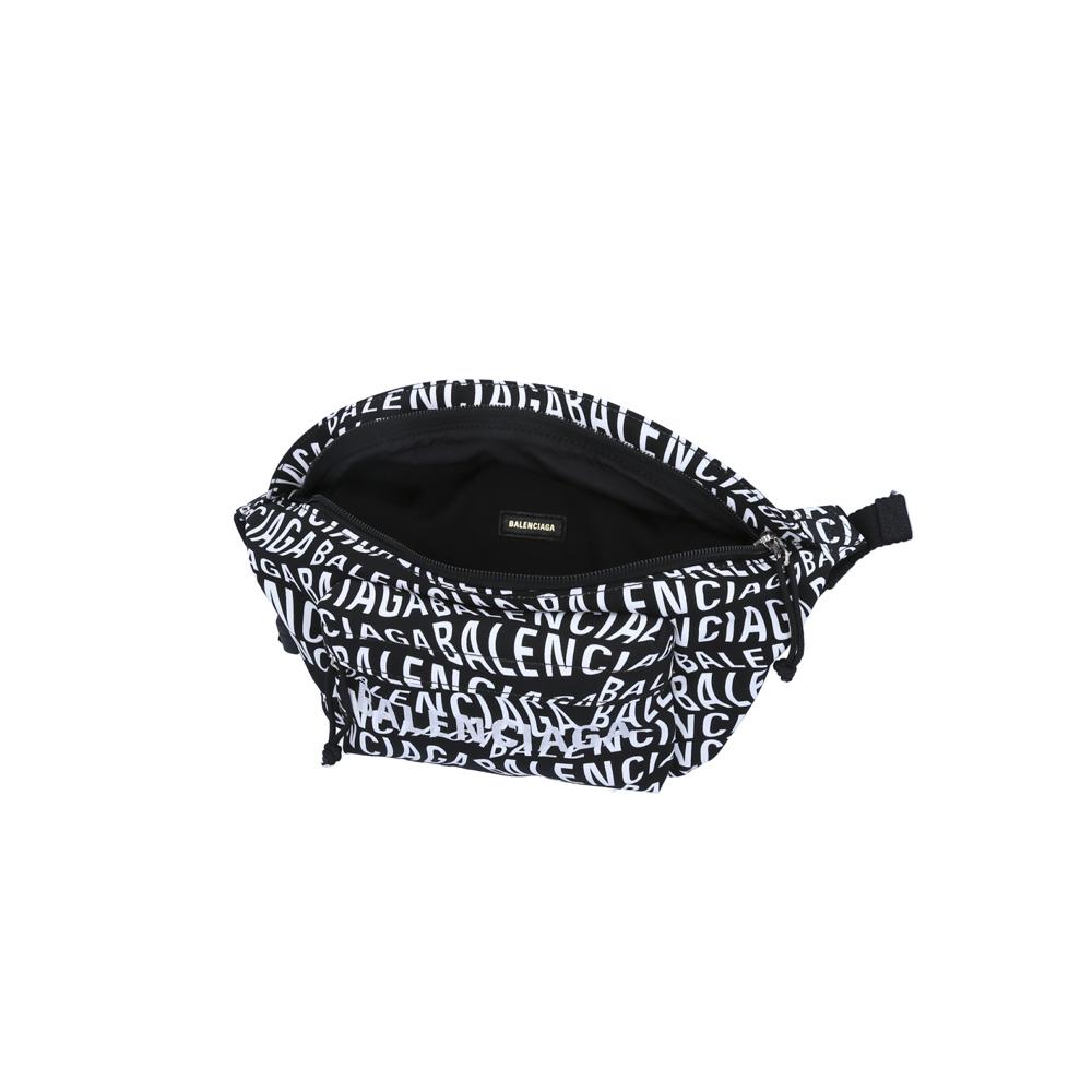 バレンシアガ ウェスト・ボディーバッグ WHEEL LOGO WAVE PRINT NYLﾍﾞﾙﾄPACK 5330099MIAN1060