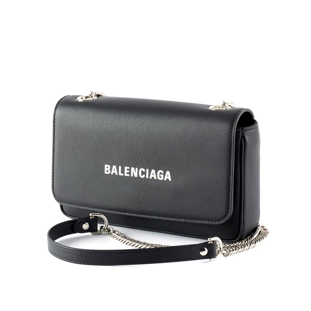 バレンシアガショルダーバッグ EVERYDAY L CHAIN WALLET エブリデイ L チェーンウォレット 537387DLQ4N1000 レディース