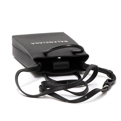 バレンシアガ ショルダーバッグ SHOPPING PHONE HOLDER BAG ショッピングフォンホルダーバッグ ブラック 593826 0AI2N 1000 NOIR