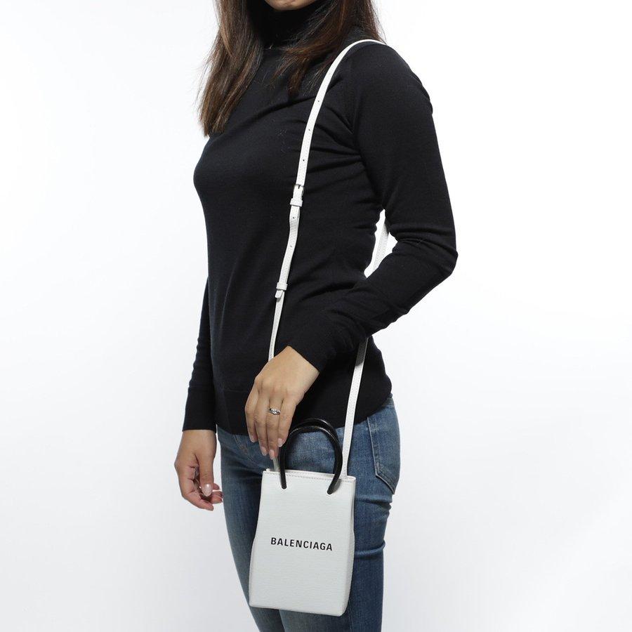 バレンシアガ フォンホルダー ピンク レディース ギフト プレゼント レザー 593826 0AI2N 9000 SHOPPING ショッピング フォンホルダー