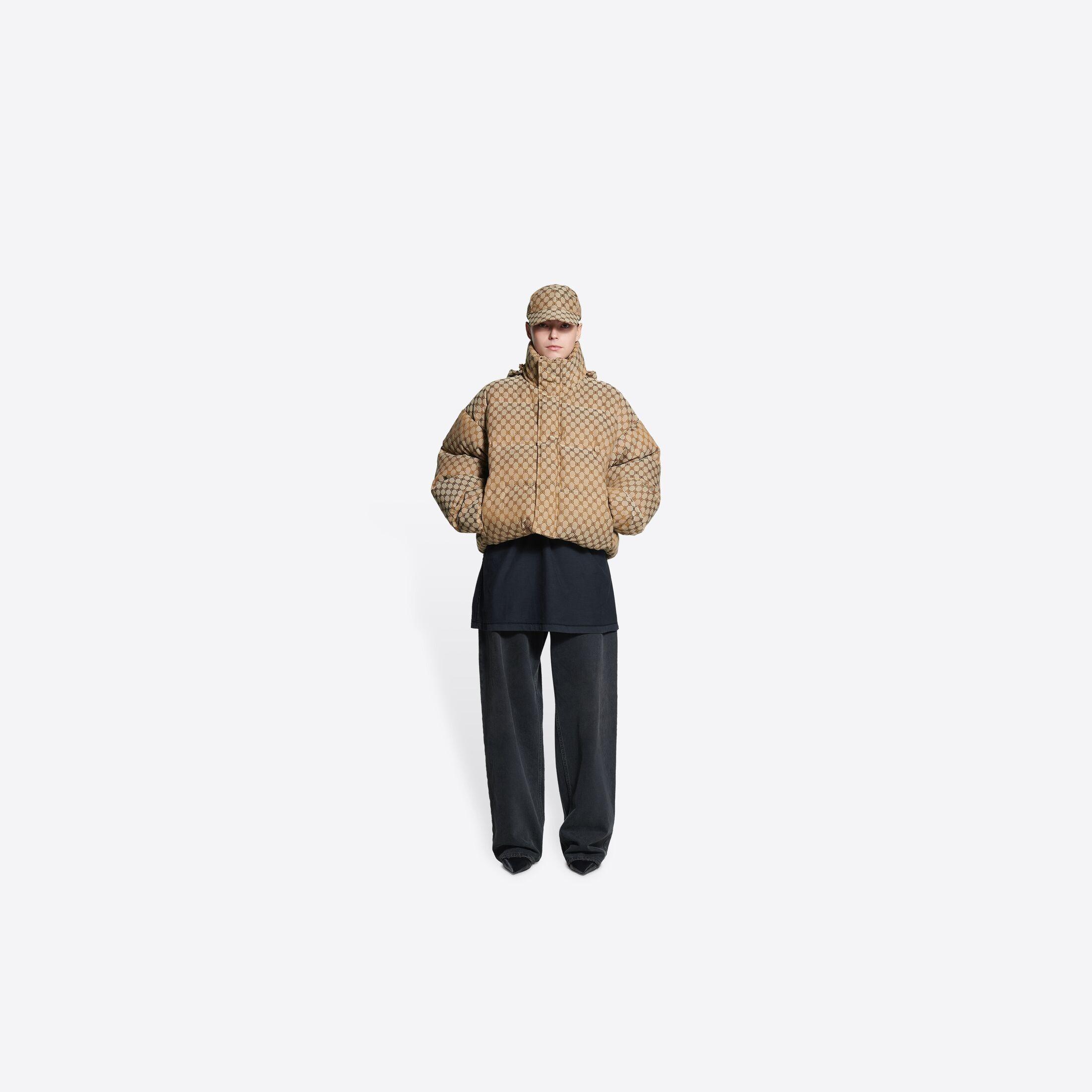 BALENCIAGA x GUCCI HACKER BBダウンジャケット 681883TLO539585
