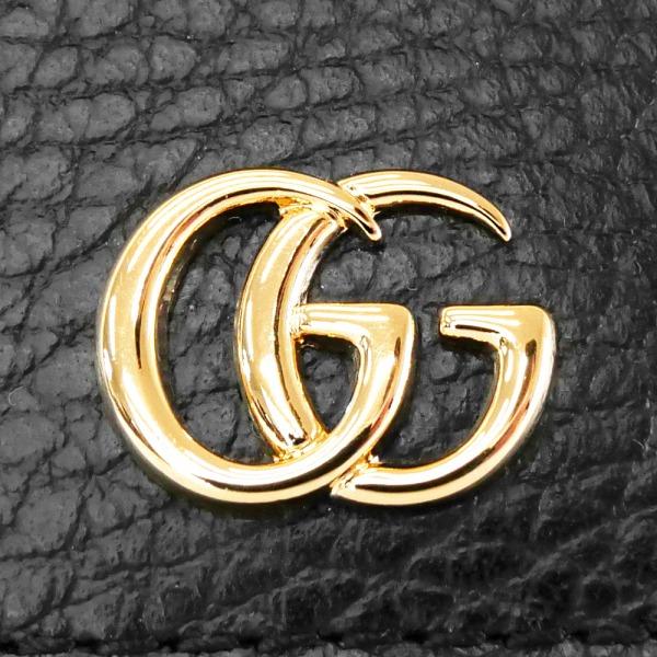 GUCCI グッチ 小銭入れ レディース GGマーモント レザー カードケース ブラック 574804 CAO0G 1000