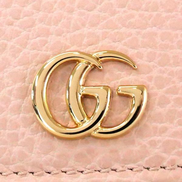 GUCCI グッチ 小銭入れ レディース GGマーモント レザー カードケース ピンク 574804 CAO0G 5909