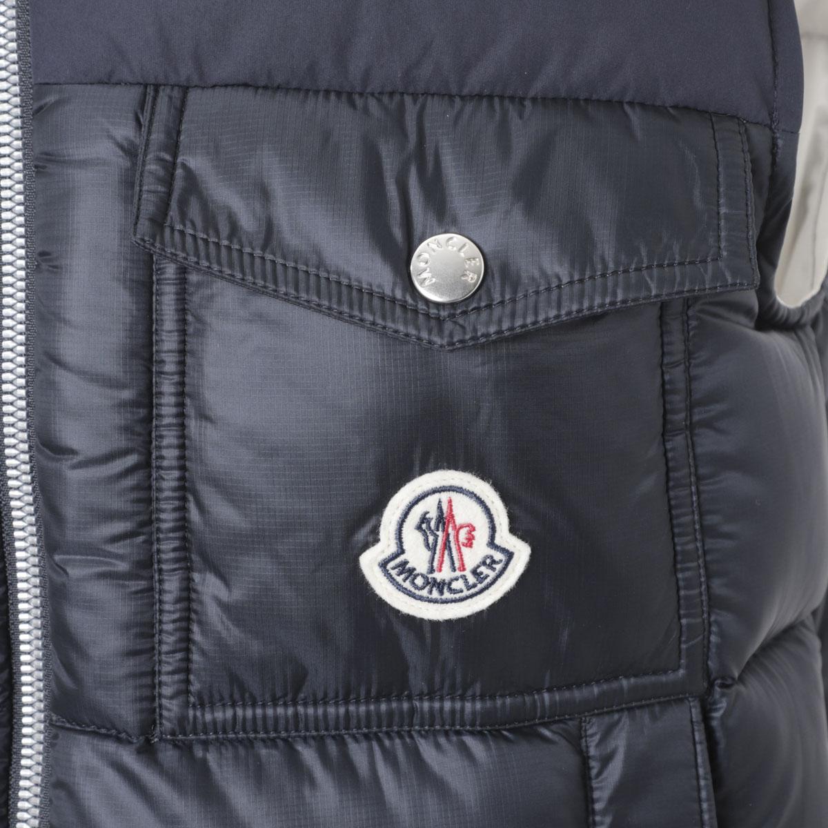モンクレール MONCLER ダウンベスト ブルー レディース oust 1a00043 5967g 776